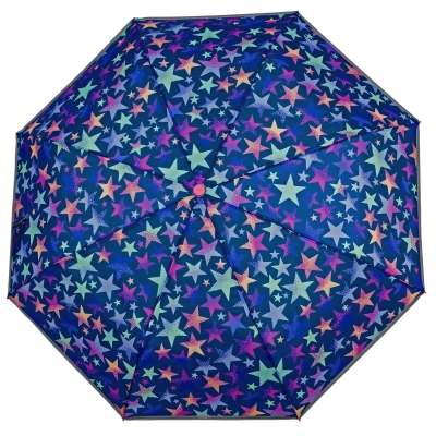 Kids’ Folding Umbrella Perletti CoolKids Stars 15660, Multicolour/Stars