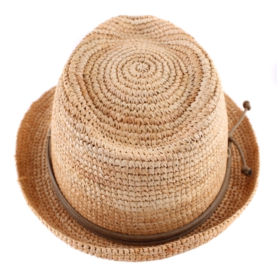 Men’s Summer Raffia Hat Fratelli Mazzanti FM 6789, Natural
