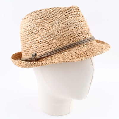 Men’s Summer Raffia Hat Fratelli Mazzanti FM 6789, Natural