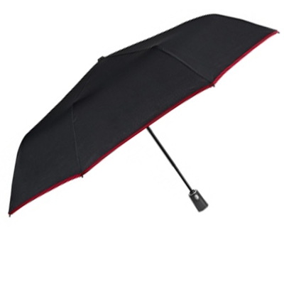 Men’s Automatic Open-Close Folding Umbrella Perletti Time 26451, Black