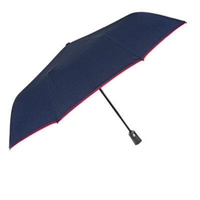 Men’s Automatic Open-Close Folding Umbrella Perletti Time 26451, Dark blue