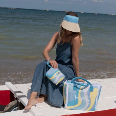 Ladies' Visor Hat HatYou CEP0803, Turquoise