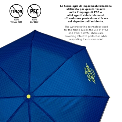 Kids' Folding Umbrella Perletti CoolKids College 15658, Dark Blue