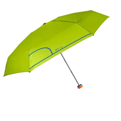 Дамски мини сгъваем неавтоматичен чадър Perletti Time 26414, Зелен