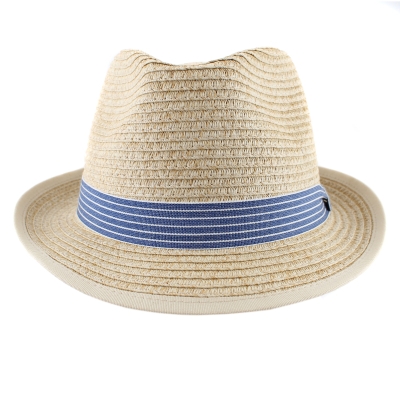 Summer Trilby Hat Fratelli Mazzanti FM 7414, Natural