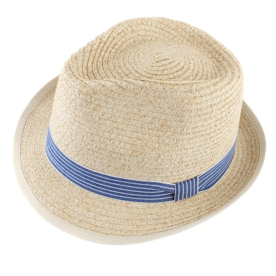 Summer Trilby Hat Fratelli Mazzanti FM 7414, Natural