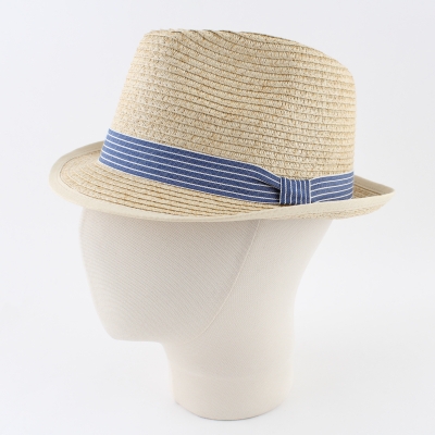 Summer Trilby Hat Fratelli Mazzanti FM 7414, Natural