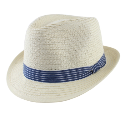 Summer Trilby Hat Fratelli Mazzanti FM 7414, Ecru