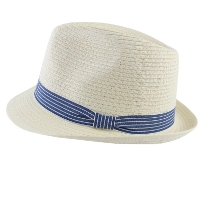 Summer Trilby Hat Fratelli Mazzanti FM 7414, Ecru