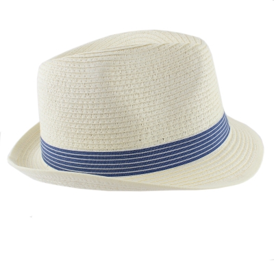 Summer Trilby Hat Fratelli Mazzanti FM 7414, Ecru