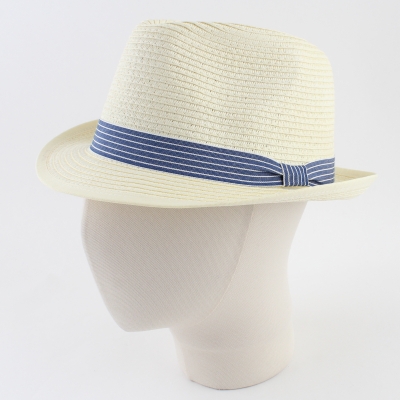 Summer Trilby Hat Fratelli Mazzanti FM 7414, Ecru