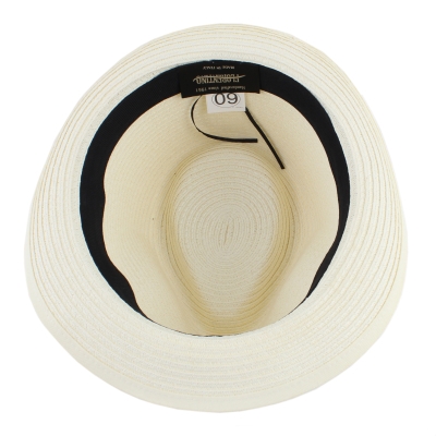 Summer Trilby Hat Fratelli Mazzanti FM 7414, Ecru