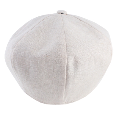 Men's linen cap Bakerboy HatYou CTM2407, Natural