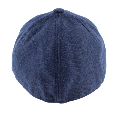 Linen baseball cap HatYou CTM2408, Blue