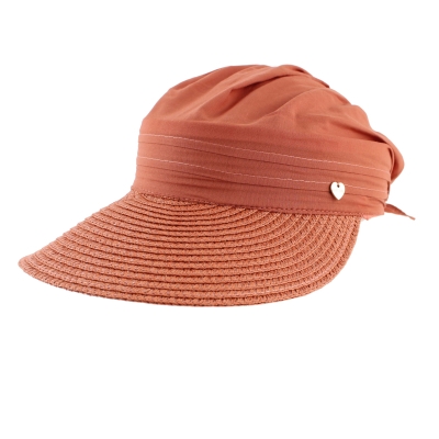 Ladies' Visor Hat HatYou CEP0734, Rust