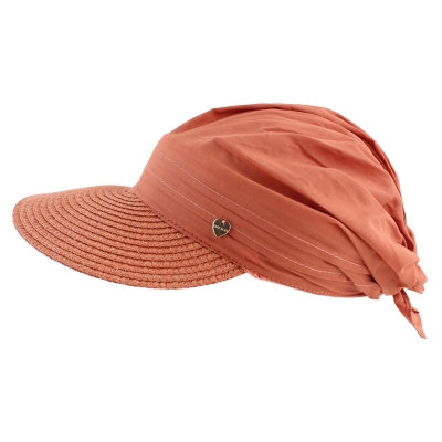 Ladies' Visor Hat HatYou CEP0734, Rust