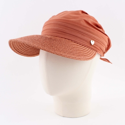 Ladies' Visor Hat HatYou CEP0734, Rust