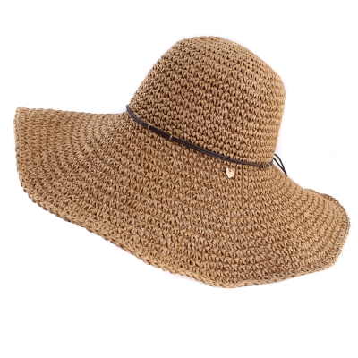 Ladies' Wide-Brim Summer Hat HatYou CEP0795, Copper