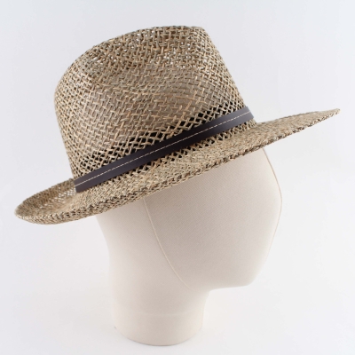 Men's Summer Straw Hat Fratelli Mazzanti FM 7936, Natural