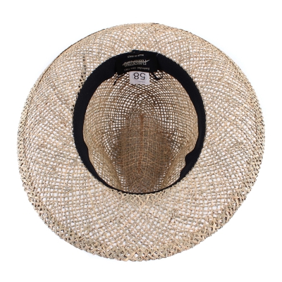 Men's Summer Straw Hat Fratelli Mazzanti FM 7936, Natural