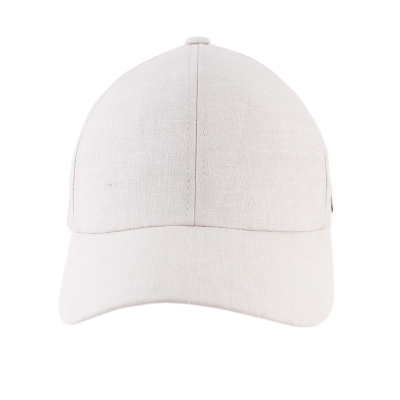 Лятна бейзболна шапка от лен HatYou CTM2408, Бежов