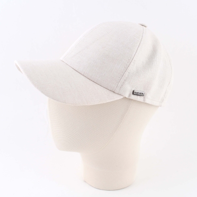 Лятна бейзболна шапка от лен HatYou CTM2408, Бежов