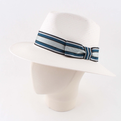 Широкопола мъжка лятна шапка от Toyo хартия HatYou CEP0910, Екрю