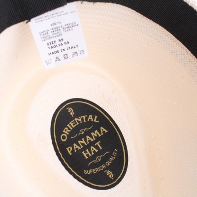 Широкопола мъжка лятна шапка от Toyo хартия HatYou CEP0910, Екрю