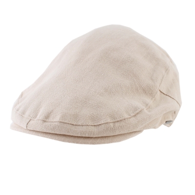 Мъжки летен каскет от лен и памук HatYou CTM2456, Бежов