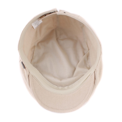 Мъжки летен каскет от лен и памук HatYou CTM2456, Бежов