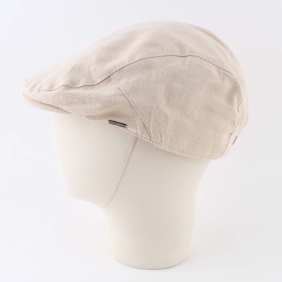 Мъжки летен каскет от лен и памук HatYou CTM2456, Бежов