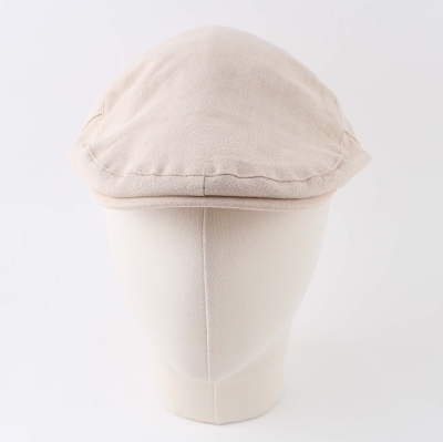 Мъжки летен каскет от лен и памук HatYou CTM2456, Бежов