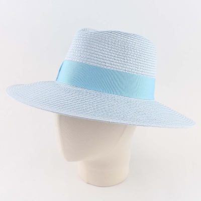 Дамска лятна шапка HatYou CEP0907, Светлосин