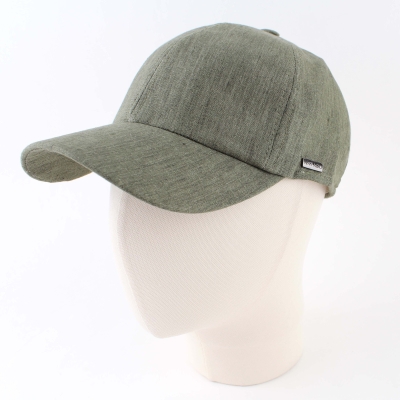 Лятна бейзболна шапка от лен HatYou CTM2408, Зелен
