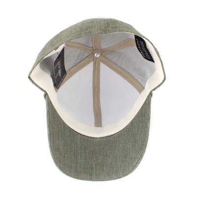 Лятна бейзболна шапка от лен HatYou CTM2408, Зелен