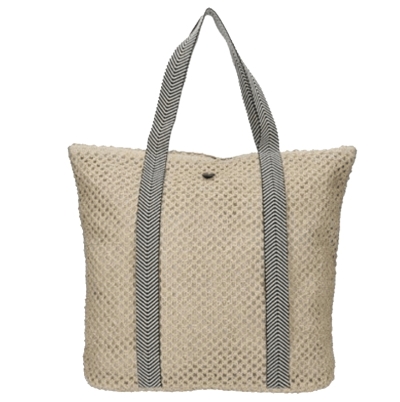 Плажна дамска чанта HatYou BP0332, Натурален