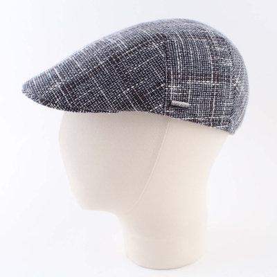 Мъжки летен каскет HatYou CTM2452, Тъмносиньо каре