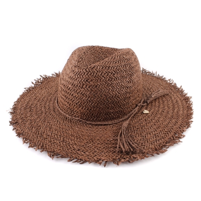 Дамска лятна шапка HatYou CEP0877, Кафяв