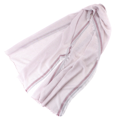 Летен шал от памук и модал HatYou SE0688, 65x190 см, Бордо