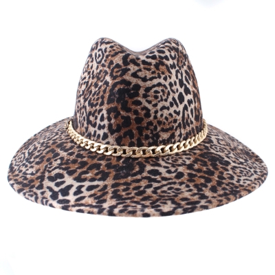 Ladies' Felt Hat Granadilla JG6034, Leopard