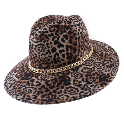 Ladies' Felt Hat Granadilla JG6034, Leopard