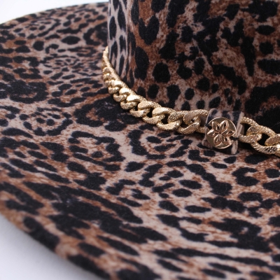 Ladies' Felt Hat Granadilla JG6034, Leopard