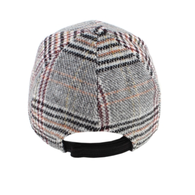 Мъжка зимна бейзболна шапка JailJam JA4575, Черен/Каре