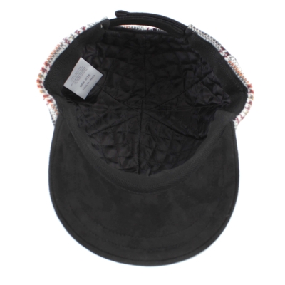 Мъжка зимна бейзболна шапка JailJam JA4575, Черен/Каре