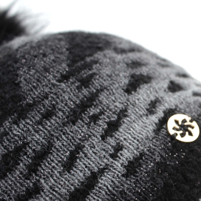 Ladies' Knitted Wool Hat JG5770, Black