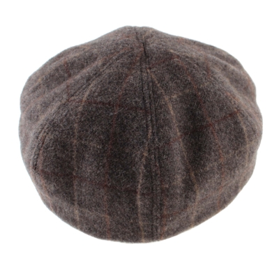 Мъжки вълнен каскет Luigi&Guido Tessi BRAD, Кафяв, М/56-57 см.