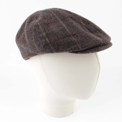 Мъжки вълнен каскет Luigi&Guido Tessi BRAD, Кафяв, М/56-57 см.