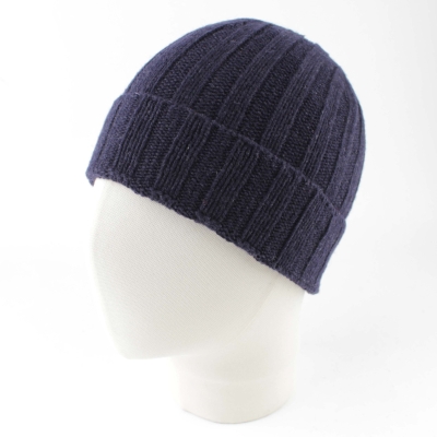 Мъжка плетена шапка HatYou CP1056, Тъмносин