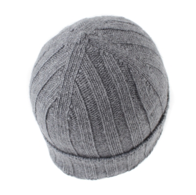 Мъжка плетена шапка HatYou CP1056, Сив