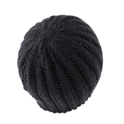 Men's knitted hat Granadilla JG5146, Black